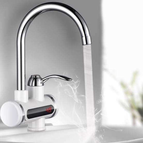 Caño Grifo Eléctrico Calentador de Agua Instantáneo – Modelo de Mesa